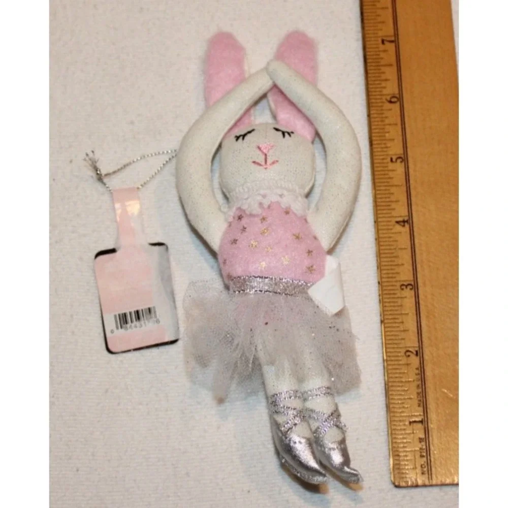 lot of 7 Target Chistmas ornaments 2019 ballerina driver hats plant mushroom